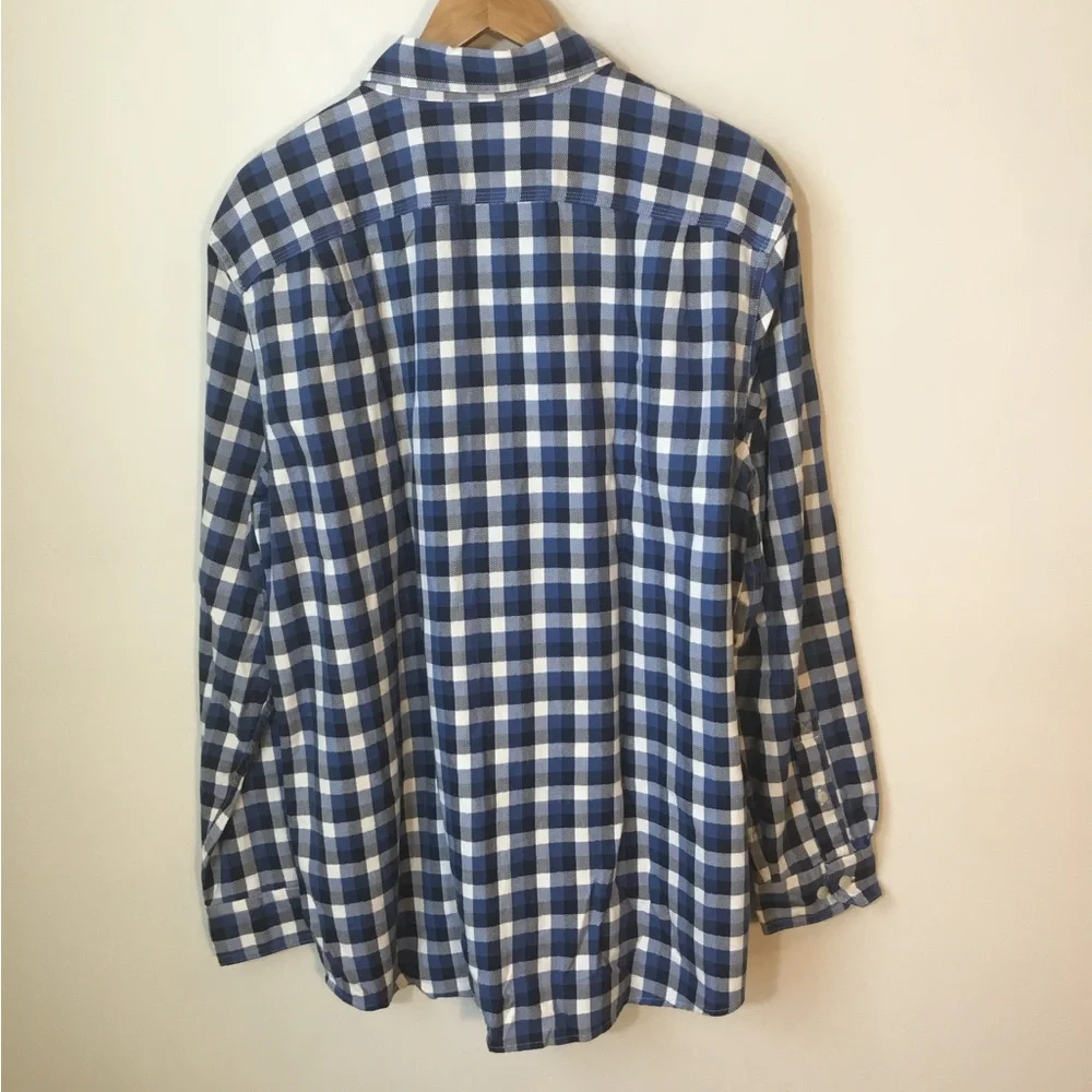 L.L. Bean Slightly Fitted 100% Cotton Flannel Shirt - NWOT - Picture 2 of 5